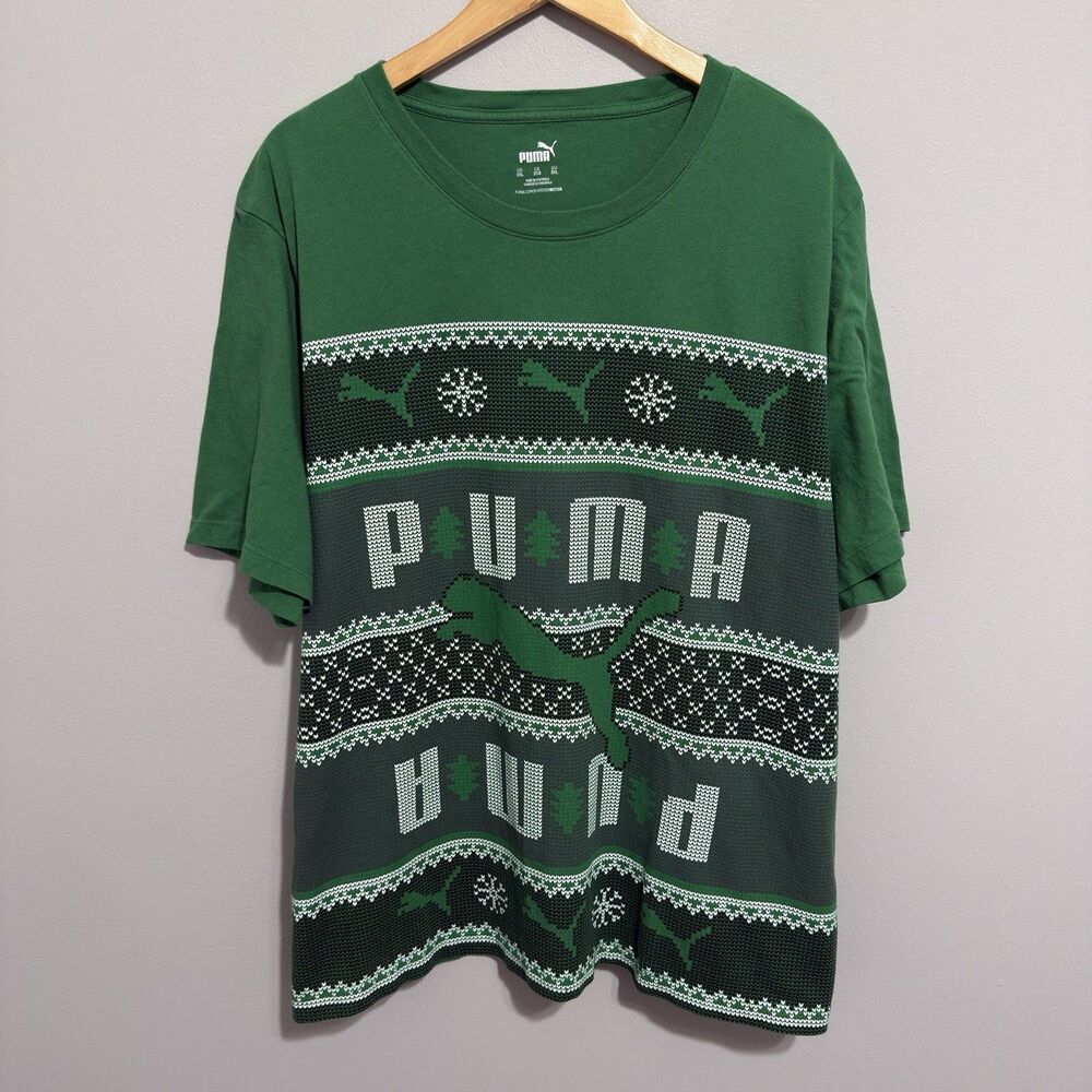 Puma AOP All Over Print T Shirt Multicolor Size 3XL Rare
